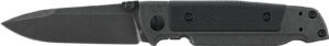 Walther Q5 Steel Frame Folder Blackwash Plain