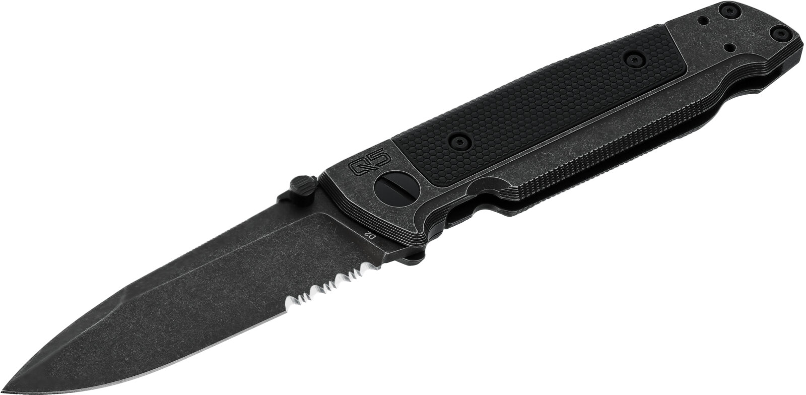 Walther Q5 Steel Frame Folder Blackwash Serrated – Bild 2