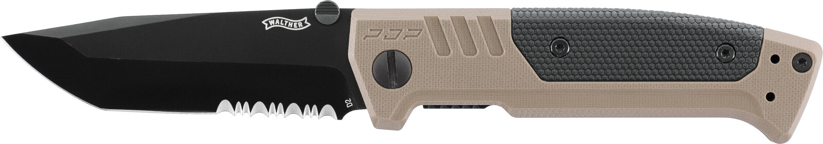 Walther PDP Tanto FDE Wellenschliff